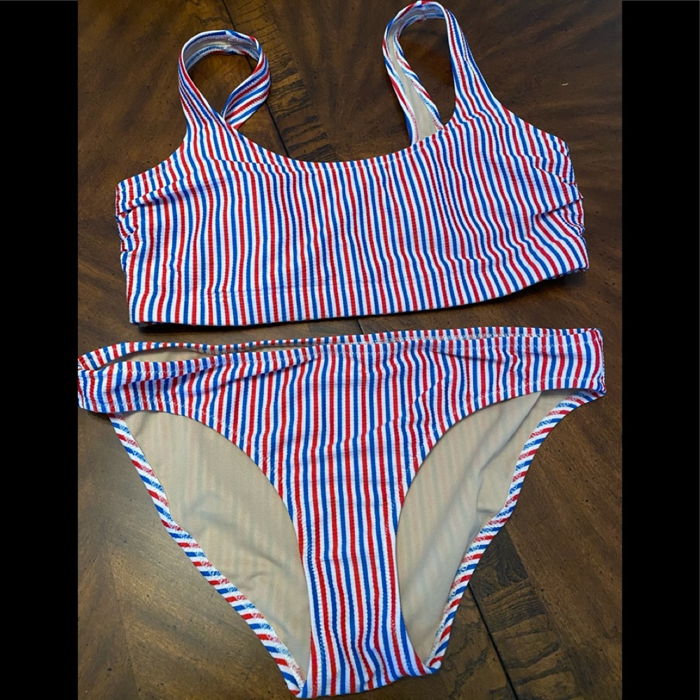 Old Navy Patriotic Sport Bikini